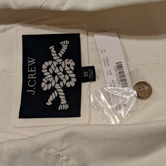 J.Crew white denim blazer - Picture 5 of 6